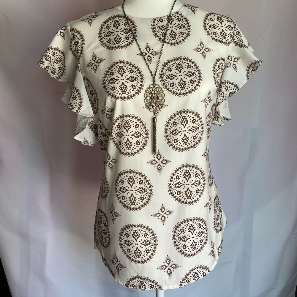 Patterned Blouse